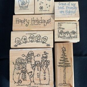 Stampin Up Holidays Stamp.